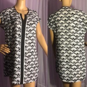 ⚡️DR2 shift Fan pattern black outline white light